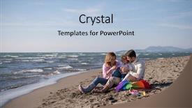  Presentation with making soap - Audience pleasing presentation consisting of little daughter having fun making backdrop and a light blue colored foreground