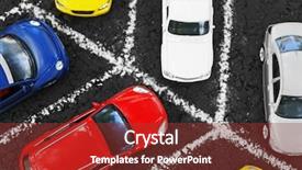  Presentation with cars - Audience pleasing PPT layouts consisting of little engine - close up of toy cars backdrop and a tawny brown colored foreground
