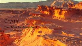  Presentation with finland - Colorful PPT layouts enhanced with little finland near mesquite nevada usa backdrop and a tawny brown colored foreground