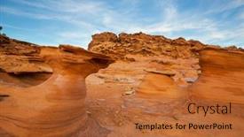  Presentation with nevada - PPT theme featuring little-finland-near-mesquite-nevada background and a  colored foreground