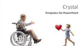  Presentation with hug - Presentation with little-girl-carrying-a-red background and a  colored foreground