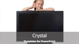  Presentation with lsd - Amazing presentation theme having little girl hides for lsd backdrop and a gray colored foreground