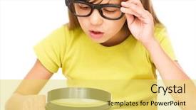  Presentation with reading table - Theme having startup business people discussing background and a light gray colored foreground