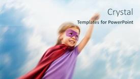  Presentation with superhero - 