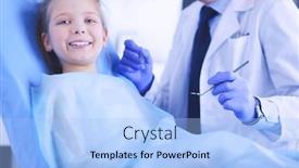  Presentation with office - Presentation having little-girl-sitting background and a light blue colored foreground