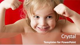  Presentation with infection - Beautiful PPT layouts featuring little girl with pox infection backdrop and a  colored foreground