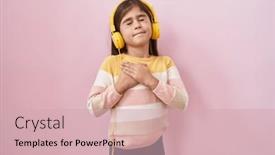  Presentation with music headphones - 