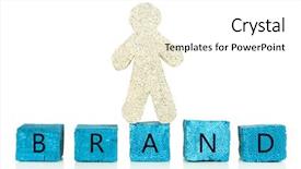  Presentation with building blocks - PPT layouts having little man and building blocks background and a white colored foreground