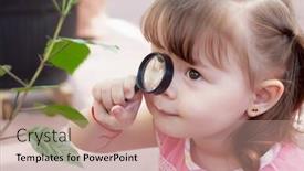  Presentation with outdoors - Amazing presentation theme having petty - little naturalist outdoors backdrop and a coral colored foreground