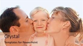  Presentation with mom baby - Amazing presentation theme having little near to sea parent backdrop and a  colored foreground