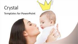  Presentation with doodle - Presentation design consisting of little prince - people childhood royalty and happiness background and a white colored foreground