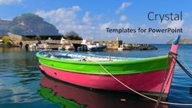  Presentation with french revolution in tourism - Amazing PPT theme having little-village-barcaggio-at-cap backdrop and a light blue colored foreground