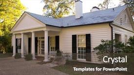  Presentation with white house - Beautiful presentation featuring little white house historic site backdrop and a tawny brown colored foreground