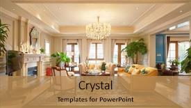  Presentation with christian living - Slide deck enhanced with live - beautiful living room background and a coral colored foreground