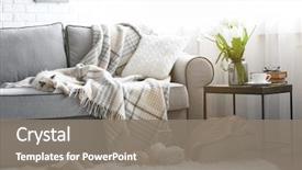  Presentation with cat - Audience pleasing slide deck consisting of live - color-point cat lying backdrop and a gray colored foreground