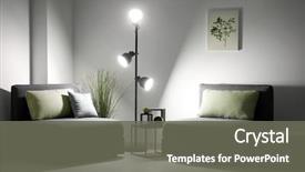  Presentation with plano de marketing forever living - Beautiful PPT layouts featuring live - elegant living room interior backdrop and a gray colored foreground