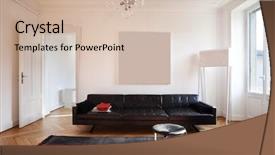  Presentation with apartment - Amazing theme having live - nice apartment refitted living-room furniture backdrop and a soft green colored foreground