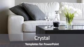  Presentation with tulips - Slides enhanced with live - white tulips and red wine background and a gray colored foreground