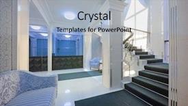  Presentation with live - Presentation with live bamboos - hall background and a light blue colored foreground