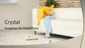  Presentation with dirt dirt texture dirty - Amazing slide deck having live different - dirty laundry scattered in living backdrop and a soft green colored foreground