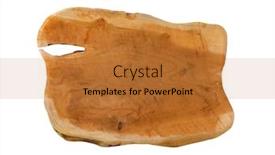  Presentation with cutting board - Colorful slide deck enhanced with live-edge-wooden-cutting backdrop and a red colored foreground