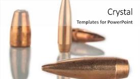  Presentation with reflection - PPT theme consisting of live military - bullets on white background background and a  colored foreground