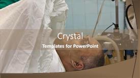  Presentation with theatre - PPT layouts enhanced with live-surgery-in-the-hospital background and a coral colored foreground