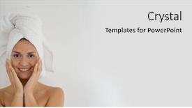  Presentation with turban - Audience pleasing presentation design consisting of live templates - template stunning natural beauty smiling backdrop and a light gray colored foreground
