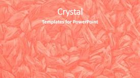  Presentation with living coral - Amazing slide set having live templates - woven mat texture for background backdrop and a coral colored foreground