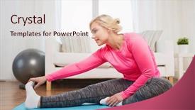  Presentation with black people healing - Theme enhanced with live well - fitness sport people and healthy background and a lemonade colored foreground