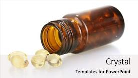  Presentation with liver - Audience pleasing slide deck consisting of liver diseases - jar with colorful beads isolated backdrop and a light gray colored foreground