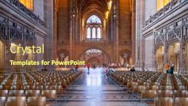  Presentation with august - Amazing slide deck having liverpool-uk-august-6-2019 backdrop and a tawny brown colored foreground