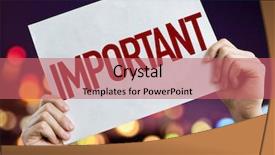  Presentation with matter - Slides with lives matter - important placard with night lights background and a coral colored foreground