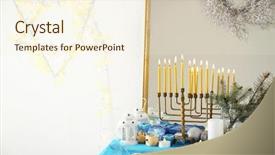  Presentation with hanukkah - Amazing theme having living room decorated for hanukkah backdrop and a cream colored foreground