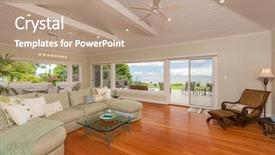  Presentation with country - Amazing presentation theme having litter bin with garbage indoors backdrop and a gray colored foreground