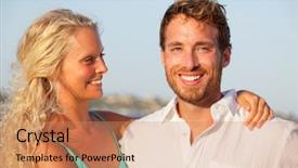  Presentation with diverse young adults - Colorful PPT theme enhanced with living trust - happy couple portrait beautiful young backdrop and a  colored foreground