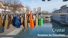  Presentation with padlock - 