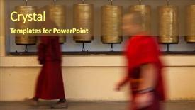  Presentation with himachal pradesh - Cool new theme with llama passing and rotating prayer backdrop and a  colored foreground