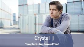  Presentation with minute - PPT theme featuring load cart and having minute background and a  colored foreground