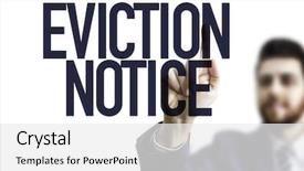  Presentation with business man climbs up to the top of 3d success stairs steps - Presentation design featuring lanlord tenant - business man pointing the text background and a white colored foreground