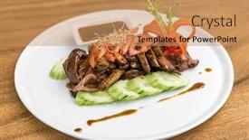  Presentation with deep - Cool new presentation with loba deep fried cinnamon pork and chitterlings southern thai recipe backdrop and a coral colored foreground