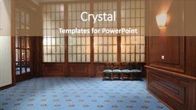  Presentation with luxury - Theme featuring lobby floor - coffee restaurant indoor with luxury background and a coral colored foreground