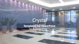  Presentation with lobby - Cool new presentation with lobby floor - hallway backdrop and a ocean colored foreground