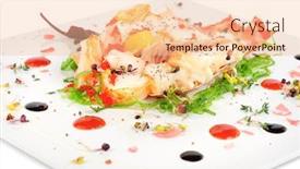  Presentation with japanese style - Audience pleasing presentation design consisting of lobster-salad-in-japanese-style backdrop and a lemonade colored foreground