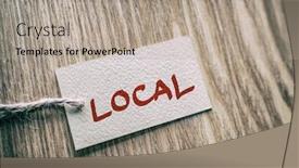  Presentation with brown wood texture - Cool new theme with local-handwritten-paper-gift-box backdrop and a light gray colored foreground