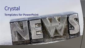  Presentation with lead - Colorful theme enhanced with local knowledge - news in lead letters backdrop and a lemonade colored foreground