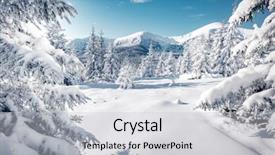  Presentation with happy new year - PPT theme having location carpathian ukraine europe ski background and a light gray colored foreground