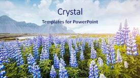  Presentation with batman - Presentation theme enhanced with location stokksnes cape vestrahorn batman background and a sky blue colored foreground