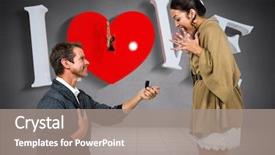  Presentation with engagement - Amazing presentation theme having  backdrop and a  colored foreground