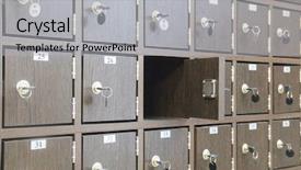  Presentation with locker room - Colorful theme enhanced with locker room in fitness club backdrop and a light gray colored foreground